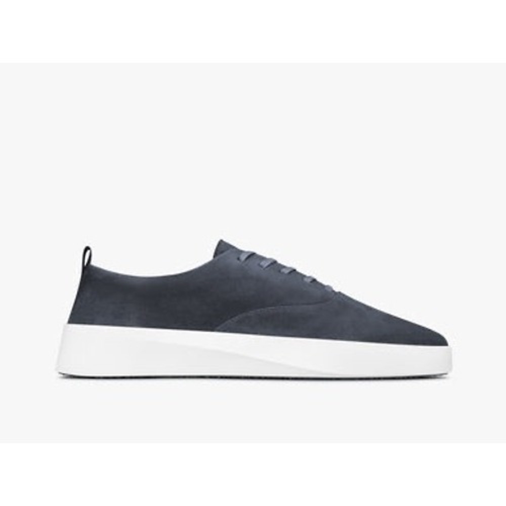 Wolf & Shepherd Women's Cruise Lace Up Sneakers Black Leather- Size 7